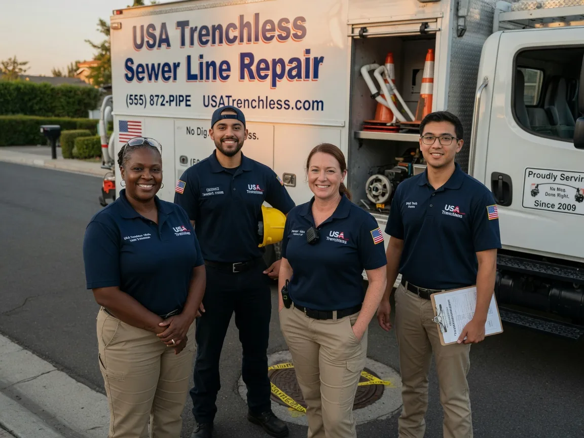 Sewer Line Repair company in Gillett, PA